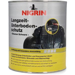 Nigrin Unterbodenschutz 74061, Bitumen, schwarz, für Metall und Kunststoff, Pinseldose 2,5kg