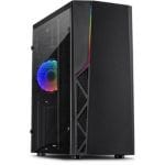Inter-Tech B-02RGB Gaming Tower ATX/MicroATX Gehäuse Schwarz 88881330