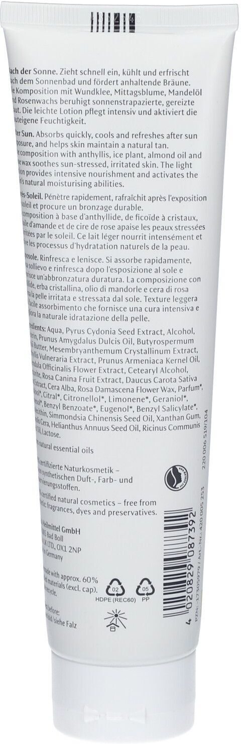 Dr. Hauschka Dr.hauschka nach der Sonne Lotion 150 ml