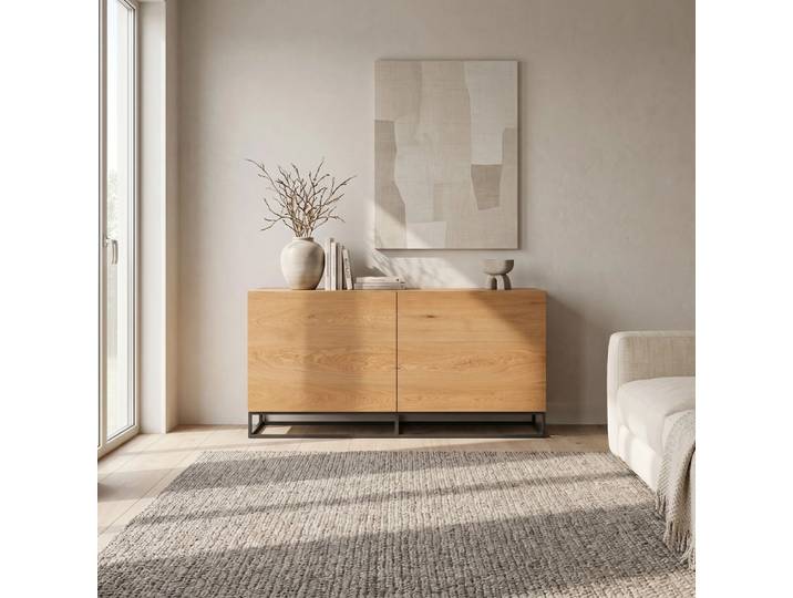 Frame-Kommode aus Massivholz 160 cm Danzz