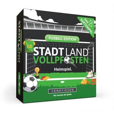 DENKRIESEN - STADT LAND VOLLPFOSTEN® - Das Kartenspiel – FUßBALL EDITION - 'Heimspiel.'