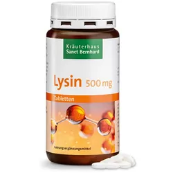 L-Lysin-500 mg-Tabletten 180 Tabletten - 148 g