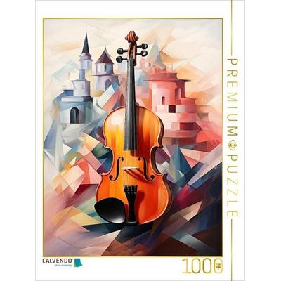 CALVENDO Puzzle Die Geige | 1000 Teile Lege-Größe 64x48cm Foto-Puzzle für glückliche Stunden