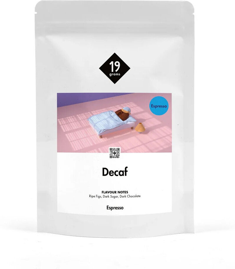 19grams - Decaf Espresso, entkoffeiniert - 250 g Ganze Bohne - Intensität: 3/6