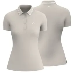 J.Lindeberg Golf Gunilla Damen Polo moonbeam