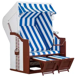Strandkorb FEHMARN (BHT 124x159x87 cm) - BHT 124x159x87 cm