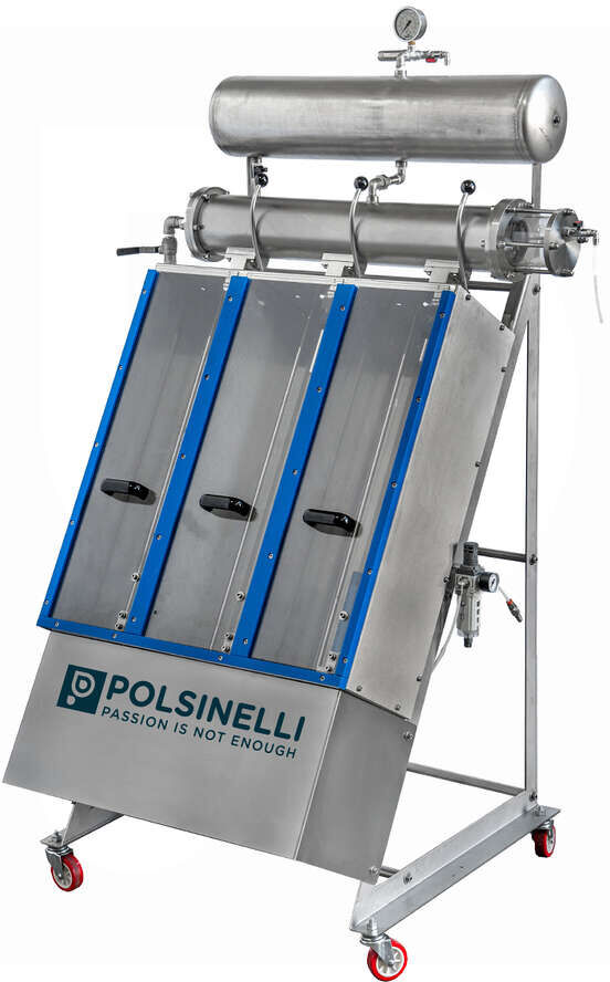 Polsinelli Riempitrice isobarica ISO 3M 3 becchi