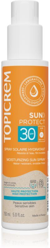 Topicrem Sun Protect Moisturizing Sun Spray spray protecteur effet hydratant SPF 30 150 ml