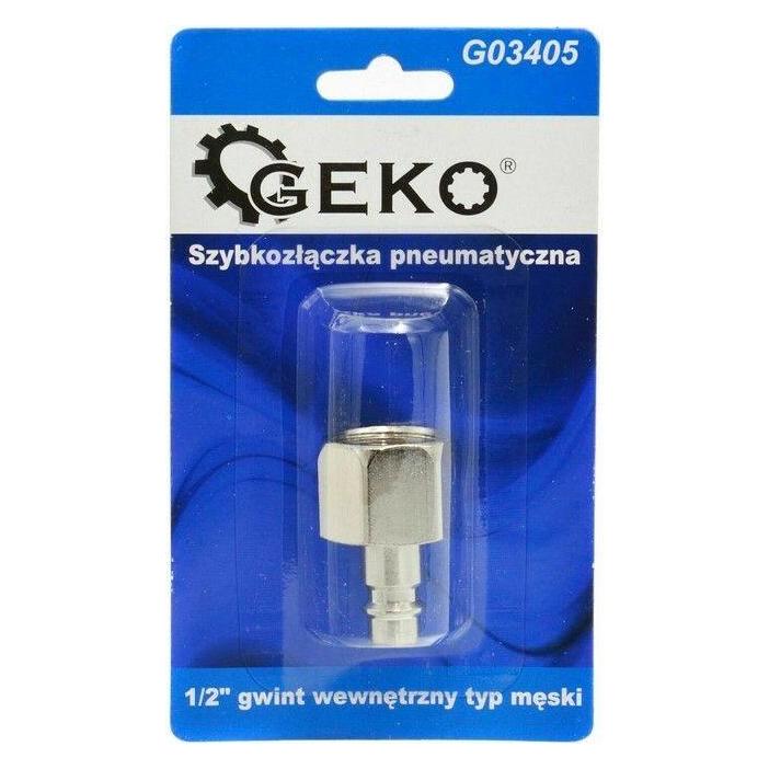 GEKO Pneumatik-Schnellkupplung mit Innengewinde 1/2 AG (Kupplung) (G03405)