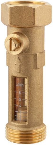 Afriso Durchflussmesser DFM 15-2M 80961 G1 AG x G1 ÜM, 1-6 Liter/min