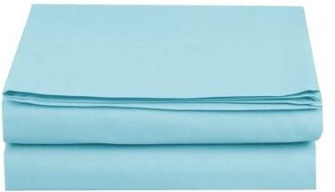 Elegant Comfort Super Soft and Wrinkle-Free Flat Sheet 100% HYPOALLERGENIC