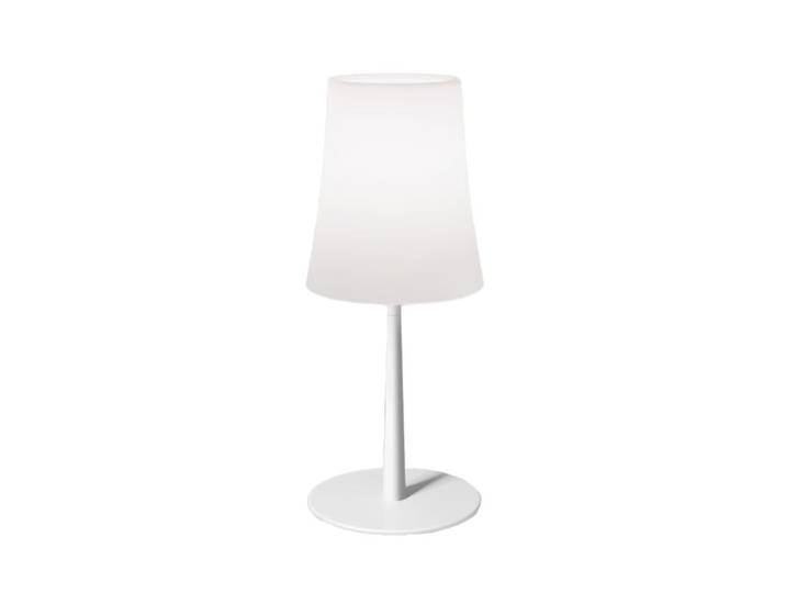FOSCARINI lampe de table BIRDIE EASY (Blanc - Polycarbonate et métal)