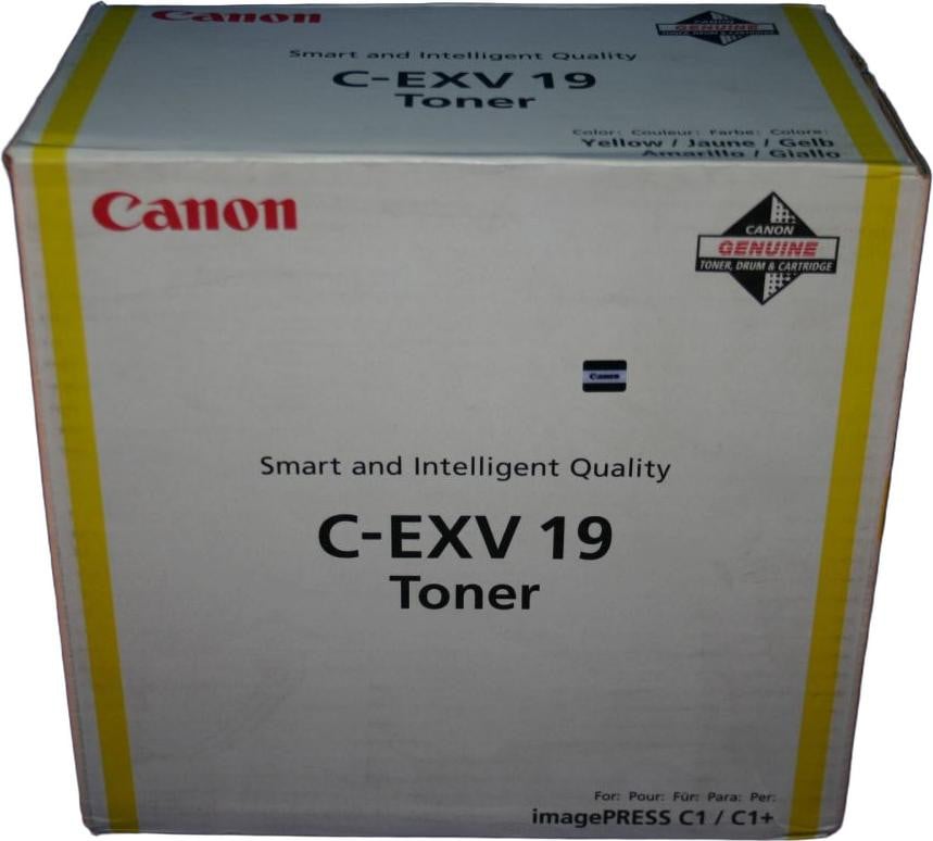 Canon CEXV19Y tonercartridge geel 0400D002AA