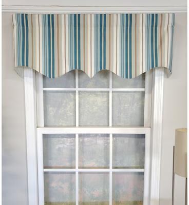 RLF HOME Elisa Stripe Regal Valance