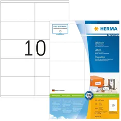 Herma, Etiketten, Etiketten