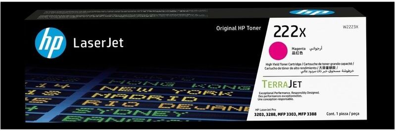 HP 222X (W2222X) - Magenta - Toner - Hohe Kapazität