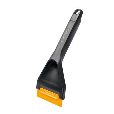 FISKARS Solid Auto-Eiskratzer, mit harter und weicher Kante, 26 cm