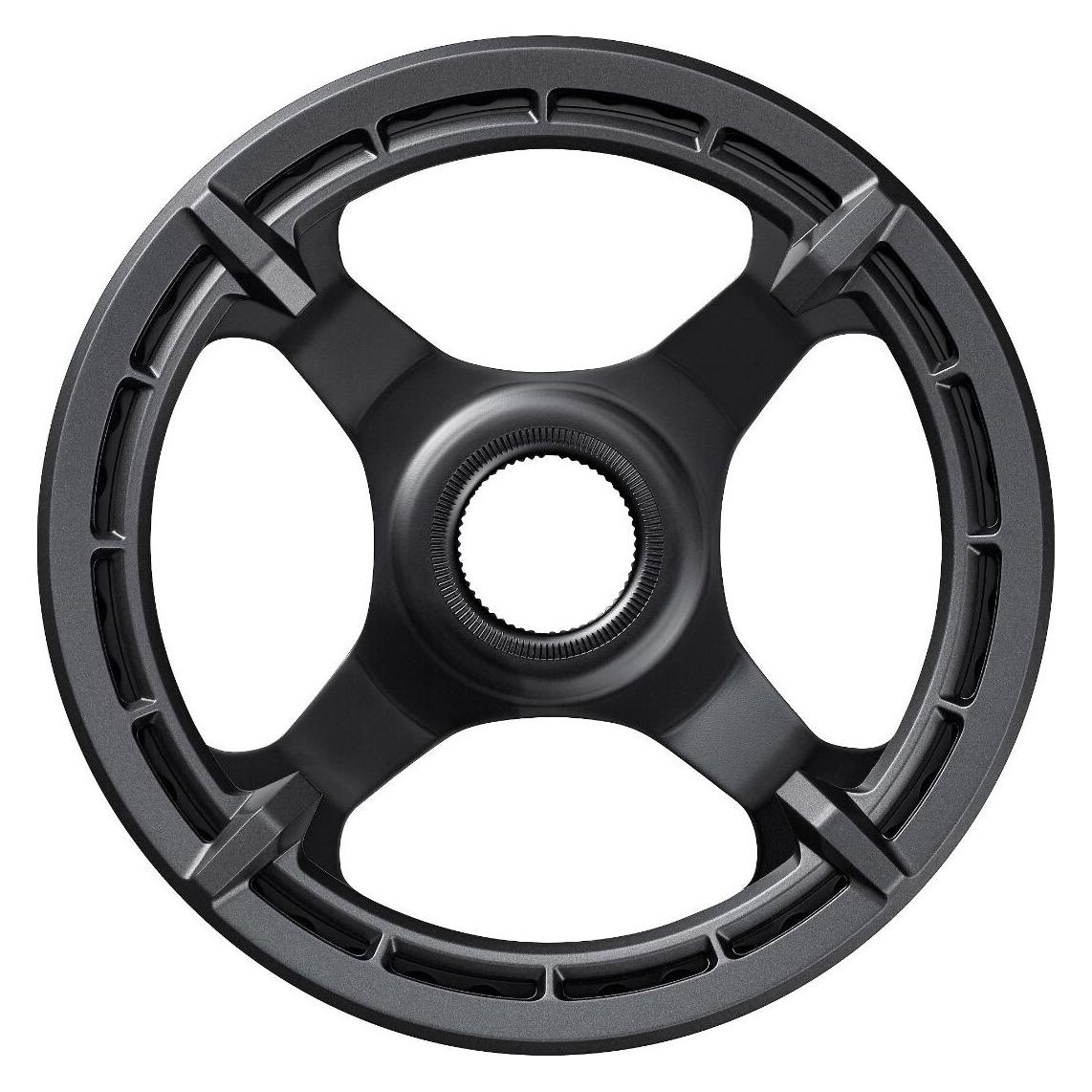 Shimano STEPS E6100 Kettenblatt Cl:46,5mm mit 2-fach mit Kettenschutz (38) (ESMCRE61A8DG)