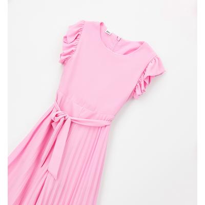 Sportanzug IDO "BABY GIRL TWO PIECES SET", Mädchen, Gr. 104, pink, 100% Polyester, Sportanzüge