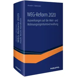 WEG-Reform 2020, Fachbücher von Alexander C. Blankenstein