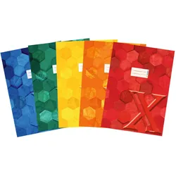 HERMA Heftumschlag X farbsortiert DIN A4 21,0 x 29,7 cm