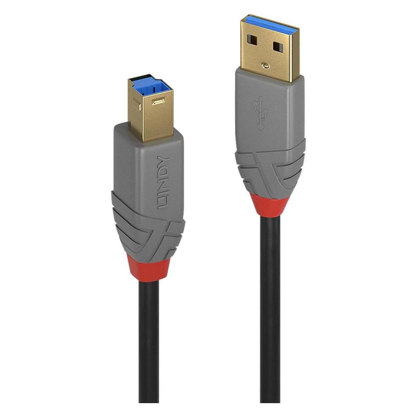 Lindy USB 3.0 Typ A to B (1 m, USB 3.2 Gen 1) (36741)