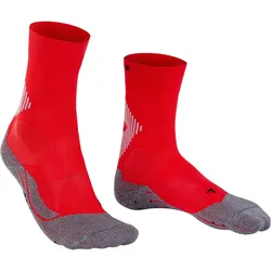 Falke, Unisex, Sportsocken, 4 Grip Stabilizing (46 - 48), Rot