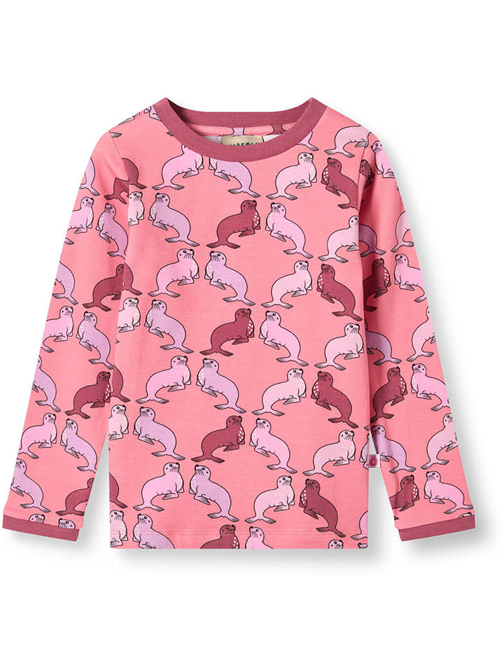 Småfolk Longsleeve "Elstar" in Rosa - 110/116