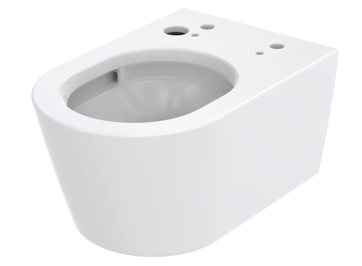 TOTO RP Wand-Tiefspül-WC randlos, für WASHLET®, verd. Befestigung, CW542ERY CW542ERY