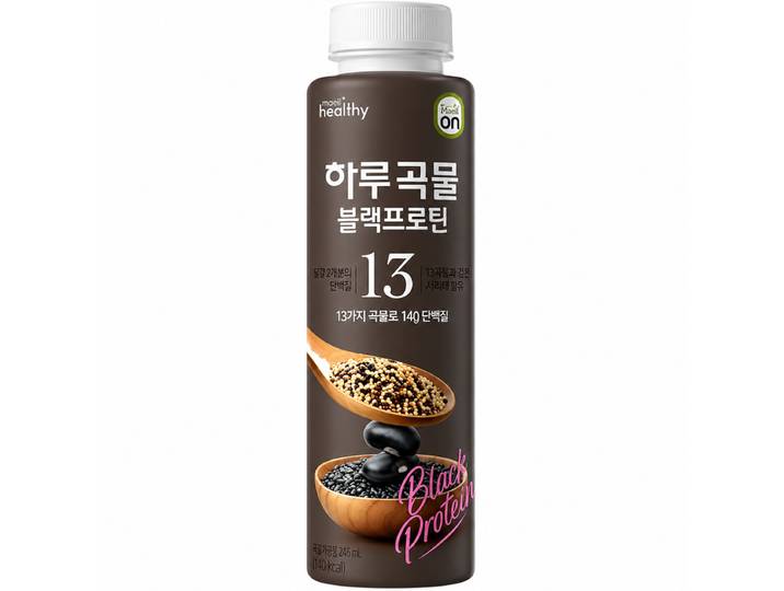 HY Haru Poudre de céréales mélangées, boisson protéinée noire, boisson fonctionnelle, 40 g