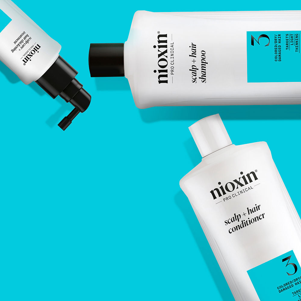 Nioxin System 3 - Après-shampooing - Cheveux teints et abîmés légèrement fragilisés 300 ml