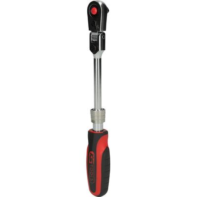 Ks Tools 1/4 SlimPOWER Teleskop-Gelenk-Umschaltknarre, 72 Zahn [Hersteller-Nr. 914.1420]