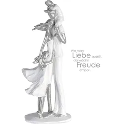 Casablanca by Gilde, Deko Figuren + Skulpturen, Figur Skulptur Familienglück