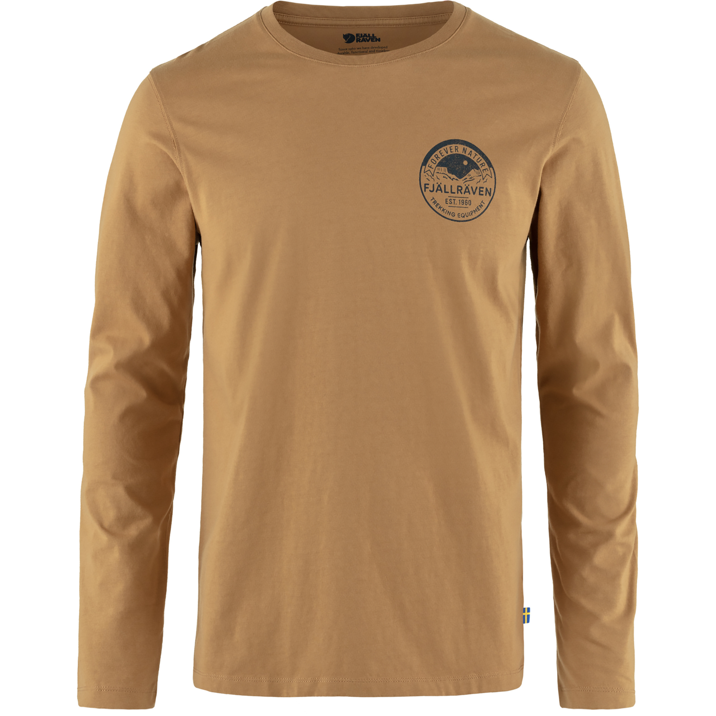 Fjällräven Forever Nature Herren Longsleeves braun Größe XL Lifestyle Hautfreundlich