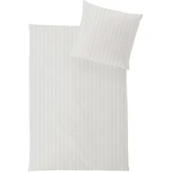 Hefel Luxus »Streifen« Tencel Bettwäsche elfenbein 7200/010 Kissen / 40x60 cm