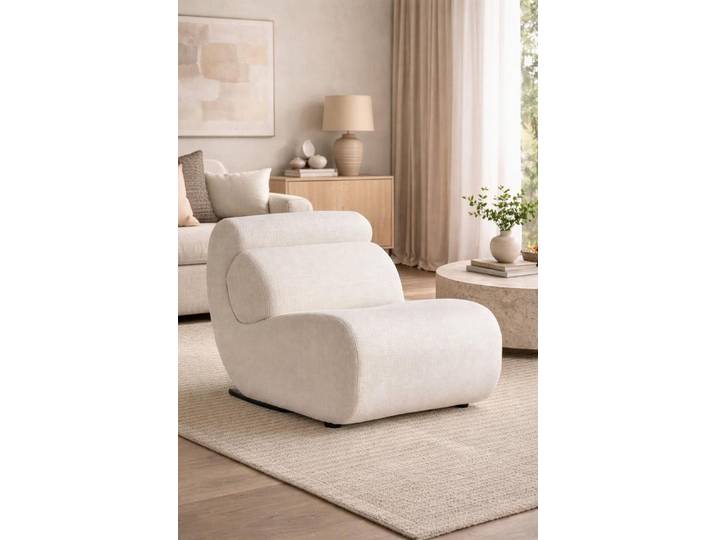 JVmoebel Sessel Weißer Designer Sessel Wohnzimmer Relaxmöbel Weiche Polsterung (1-St), Made in Europa