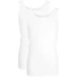 GÖTZBURG Herren Unterhemden im Pack - Feinripp, Unterwäsche Set, Pure Cotton Weiß / 3XL / 12er Pack (6x2P)