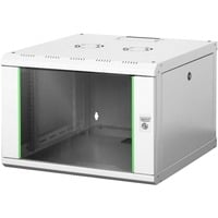 483-mm-Wandschrank, 7 HE, IT-Schrank grau, 7 Höheneinheiten, Retail