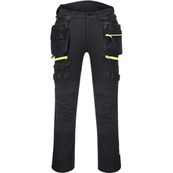 Stretch Handwerkerhose "DX440" DX4 - 44 kurz (EU 60 kurz) - schwarz