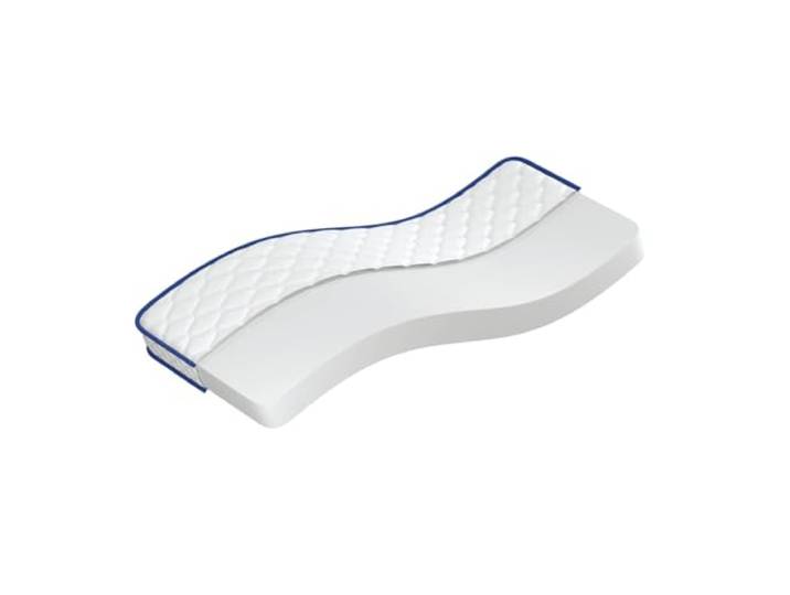 KKgypkn Memory-Foam-Matratze 80x160x17 cm weiß, weiche Matratze mit atmungsaktivem Polyesterbezug und druckentlastenden Schaumstoffschichten für erholsamen Schlaf