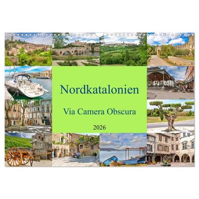 Nordkatalonien Via Camera Obscura (Wandkalender 2026 DIN A3 quer), CALVENDO Monatskalender