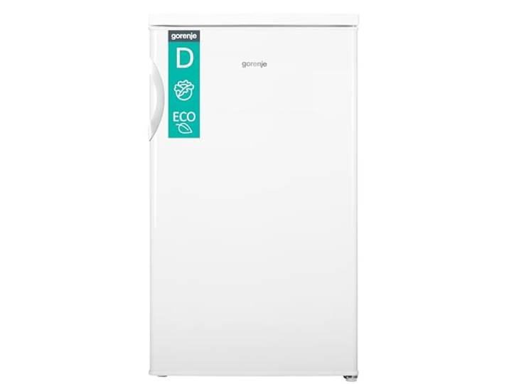 Gorenje R49DPW Tischkühlschrank/Freistehend/EEK D / 39 dB / 133 Liter/Gemüsefach/LED Beleuchtung/Türanschlag wechselbar/HxBxT 84,5 x 56 x 57,9 cm/Weiß