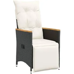 vidaXL, Gartenlounge, Holzborn (Mit Fussablage (Holz))