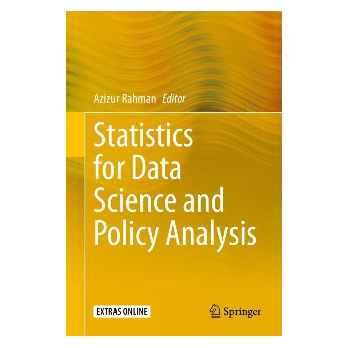 Springer Statistics for Data Science and Policy Analysis (Englisch, Hardcover, Azizur Rahman) (66441656)