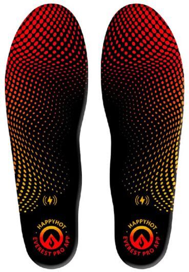 HappyHot Everest Pro App Heated Insoles XXS