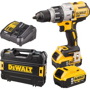 DeWalt Akku-Schlagbohrschrauber DCD996P2-QW, 18V / 5,0Ah, mit 2 Akkus und Koffer