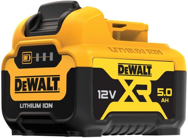 Batterie de remplacement DEWALT 12 Volt / 5 Ah (DCB126-XJ)