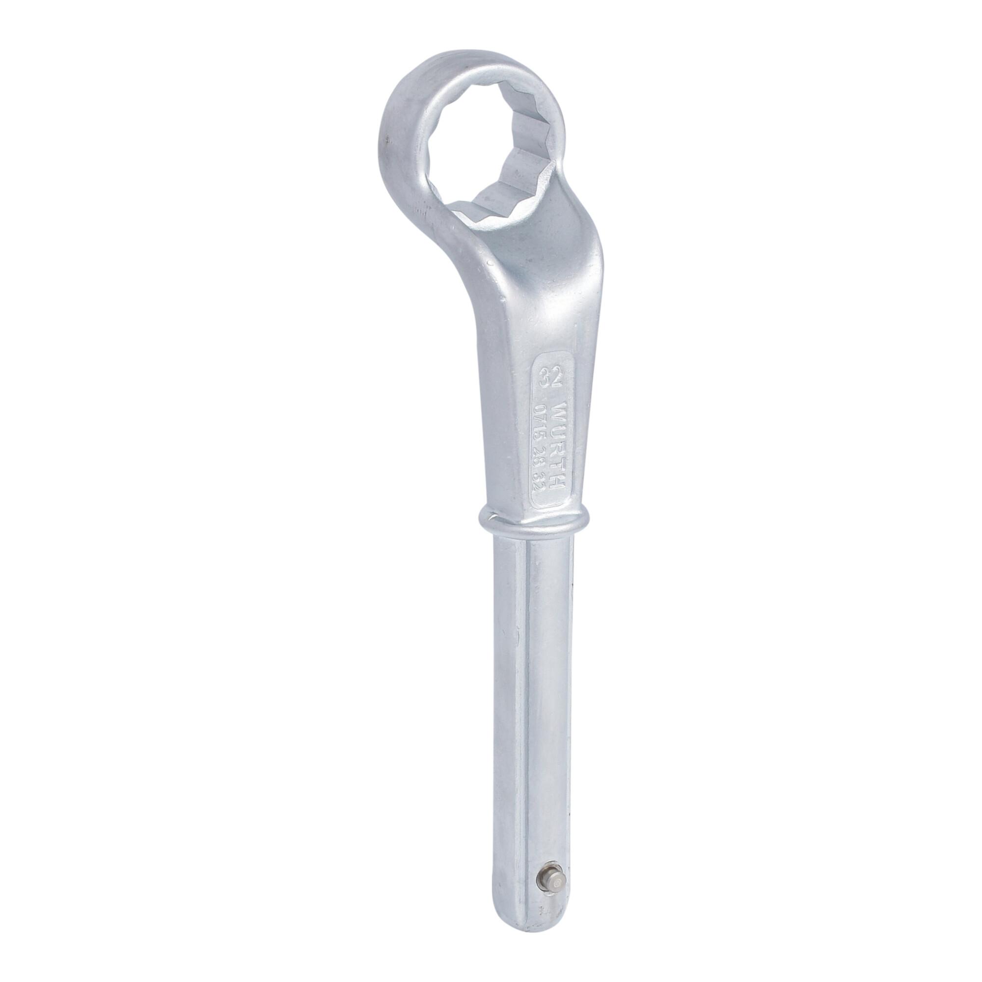 KS Tools CLASSIC Zugringschlüssel, gekröpft, 32mm (517.9032)