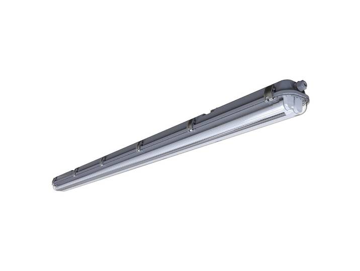 Deckenleuchte Works Double 155cm Grau