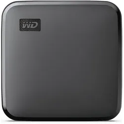 WD Elements SE Tragbare SSD 1TB (1 TB), Externe SSD, Schwarz